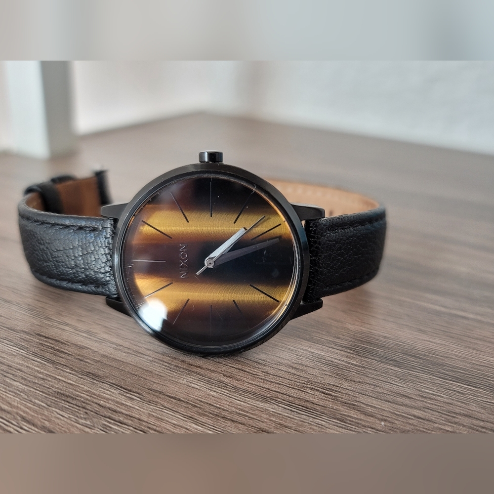 Nixon Watch, Kensington, tiger eye face